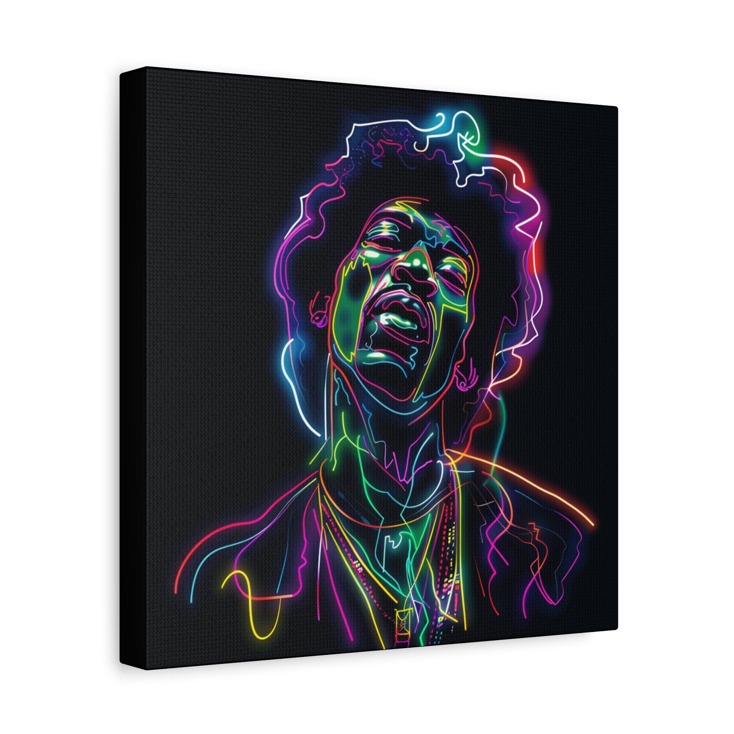 Jimi Hendrix Matte Canvas