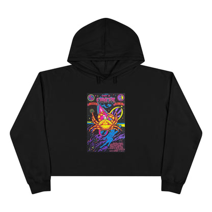 Spirit of Cancer Zodiac Women's Cropped Hoodie