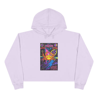 Spirit of Cancer Zodiac Women's Cropped Hoodie