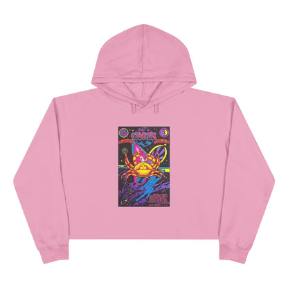 Spirit of Cancer Zodiac Women's Cropped Hoodie