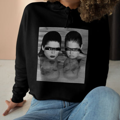 Wild Tings' Women's Cropped Hoodie