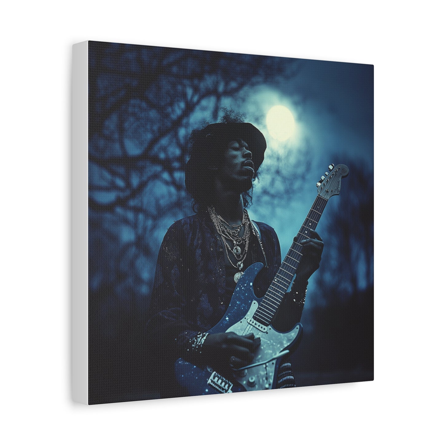 Jimi Hendrix Matte Canvas