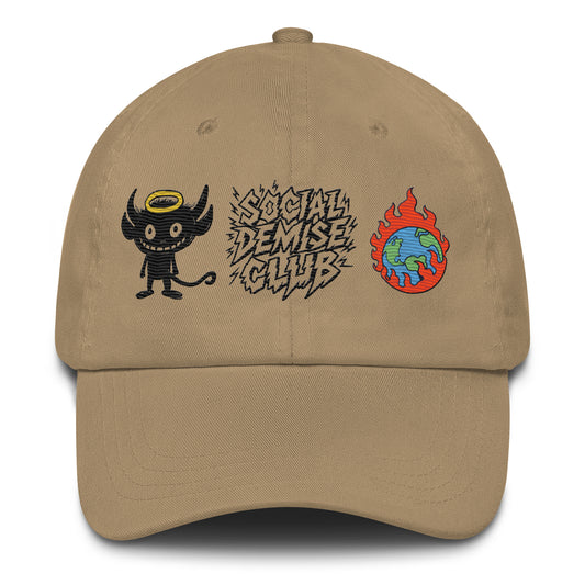 Social Demise Club | 100% Twill Cotton Dad Hat