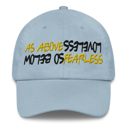 As Above So Below | 100% Cotton Dad Hat