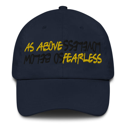 As Above So Below | 100% Cotton Dad Hat