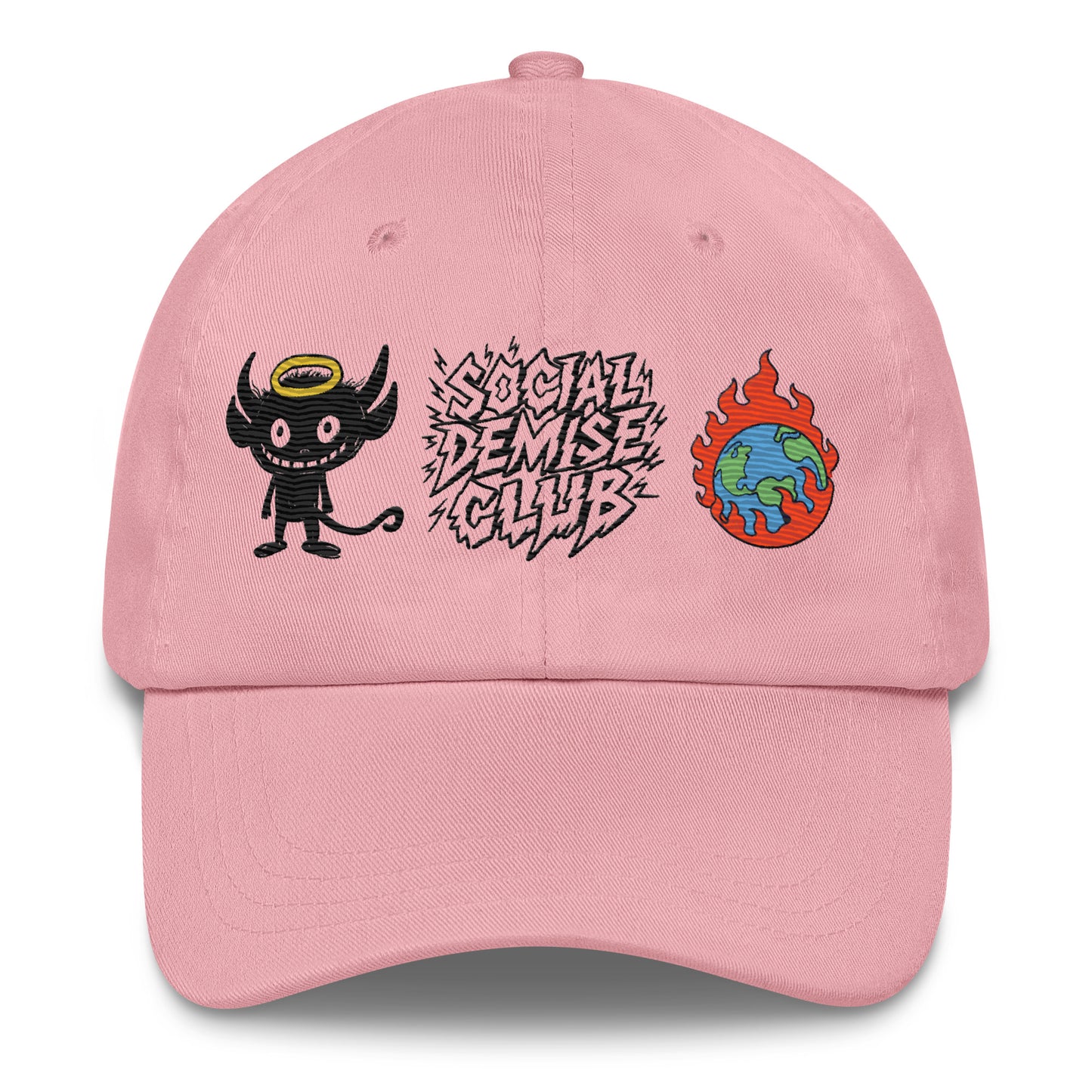 Social Demise Club | 100% Twill Cotton Dad Hat