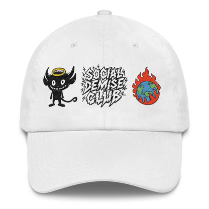 Social Demise Club | 100% Twill Cotton Dad Hat